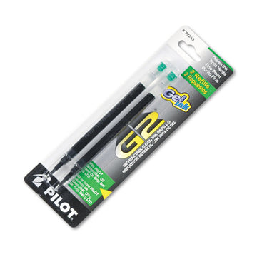 Pilot® Refill For Pilot B2p, Dr Grip, G2, G6, Mr Metropolitan, Precise Begreen And Q7 Gel Pens, Fine Tip, Green Ink, 2-pack freeshipping - TVN Wholesale